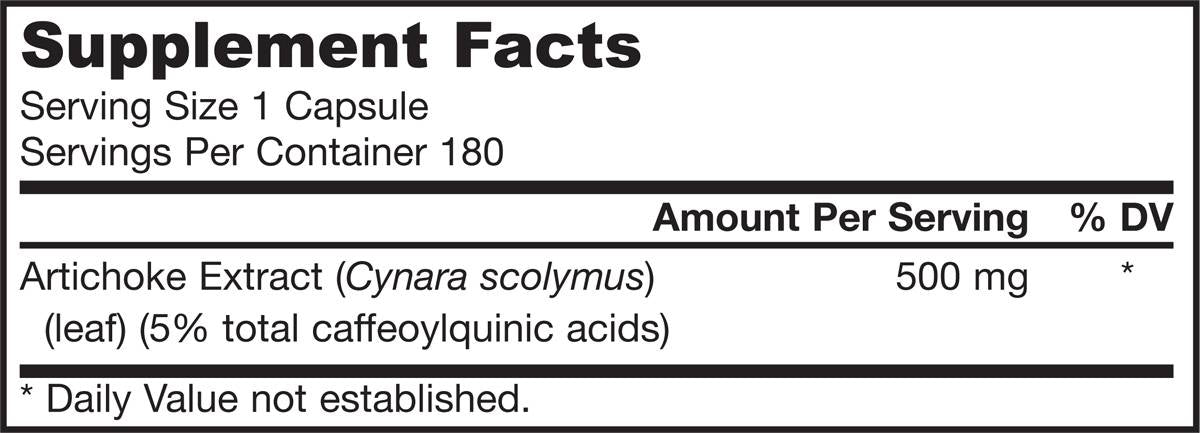 Artichoke 500 mg - 180 капсули - Feel You