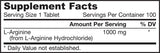 L -arginine 1000 mg - 100 Pëllen