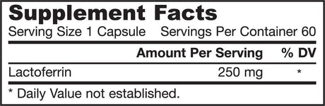 Lactoferrin - 60 капсули