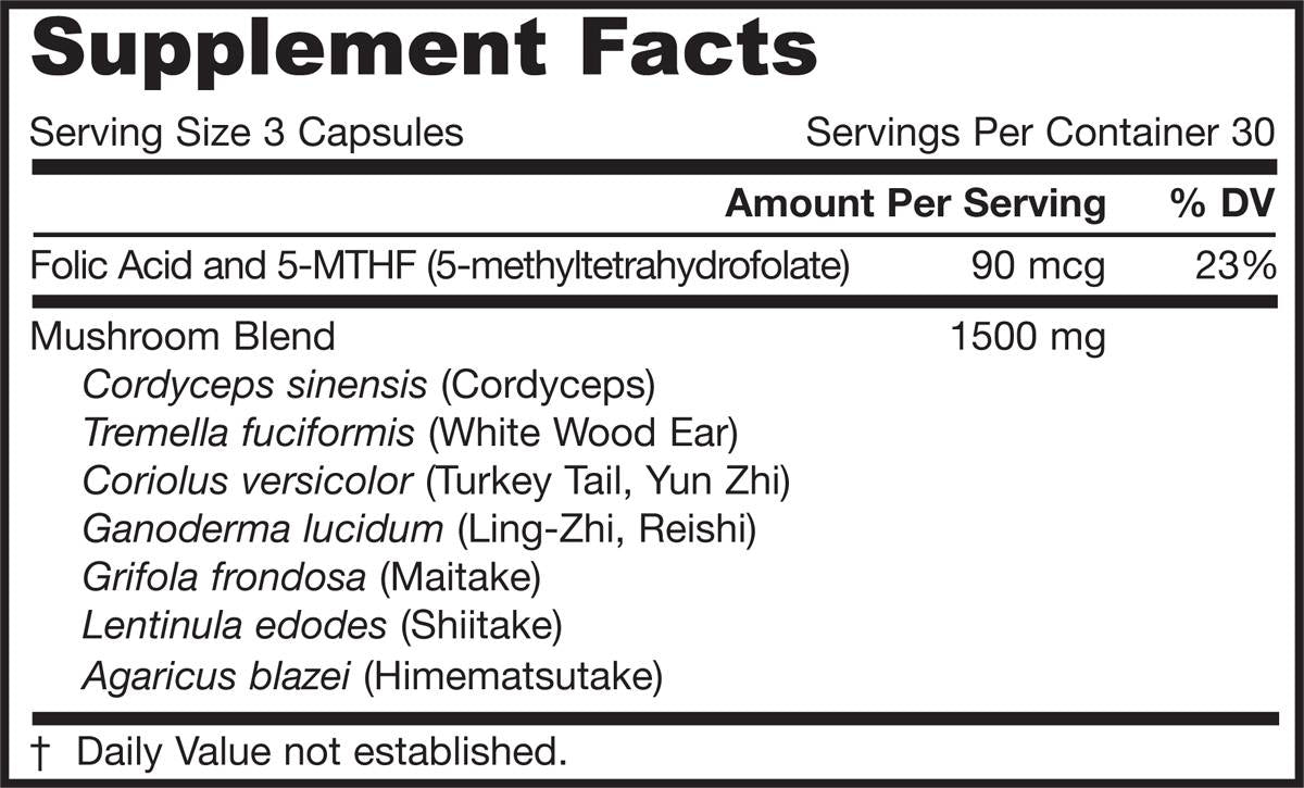 Mushroom Optimizer 90 капсули - Feel You