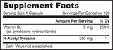 N-Acetyl Tyrosine 350 mg - 120 капсули - Feel You