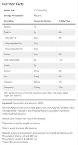 Grânulos de lecitina não -gmo - 907 gramas