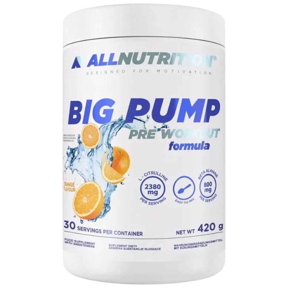 Big Pump Pre-Workout Formula - 420 грама - Feel You