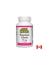 Citrato de potasio 99 mg - 90 tabletas
