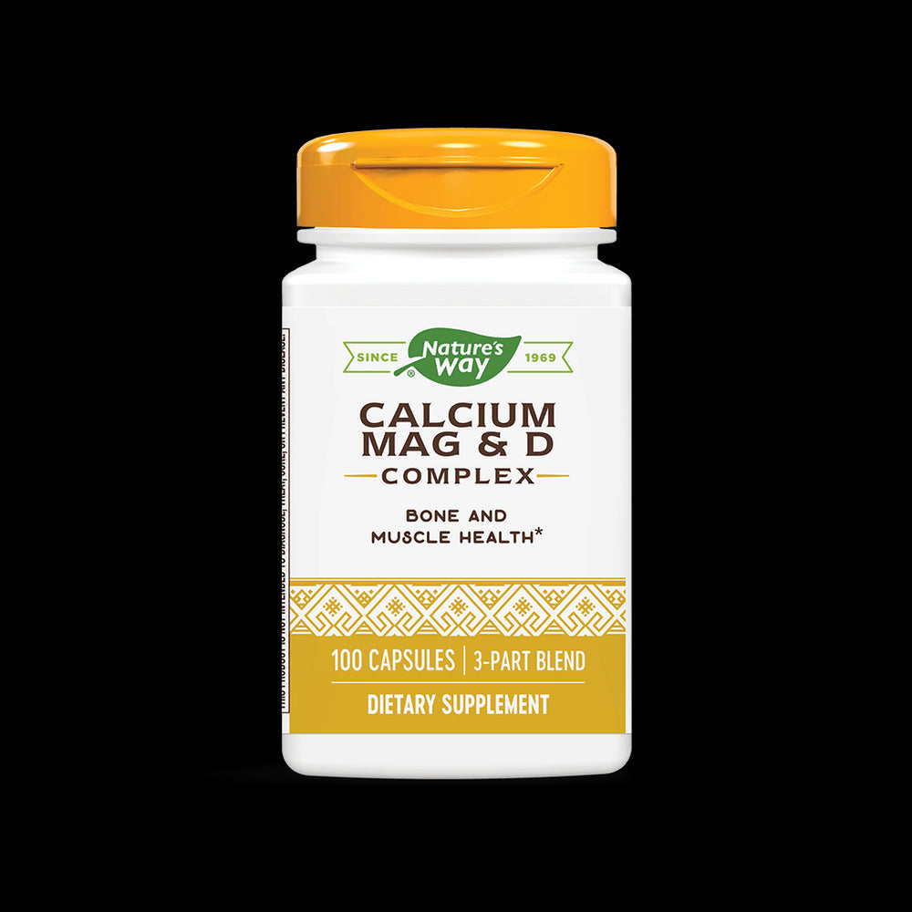 Cálcio, Mag & Vit D - 100 cápsulas