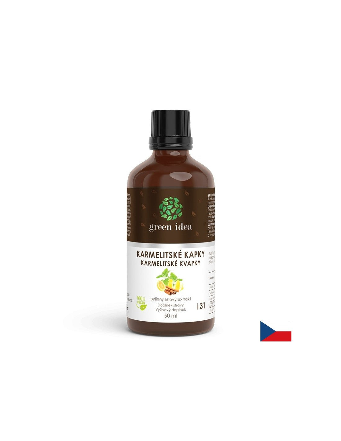 Cadute di carmelite - Per una buona digestione, 50 ml di tintura