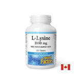 Herpes Simplex, Osteoporosis and Heart Health - L-Lysine, 1000 mg x 120 tablets