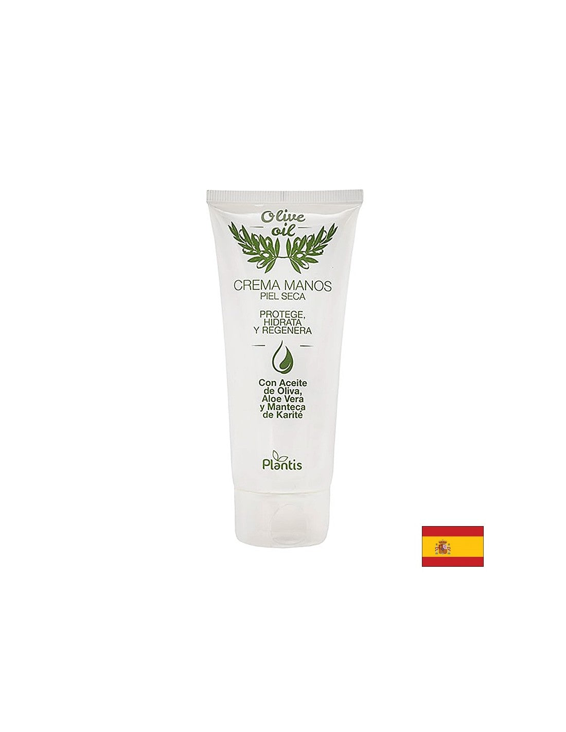 Moisturizing hand cream with shea butter & olive oil - Crema manos Plantis®, 100 ml