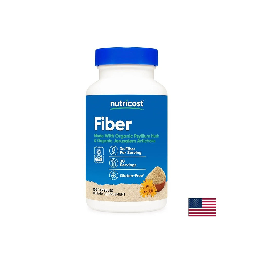 Husk + Jerusalem Artichoke (earth apple) - Intestinal comfort and fiber for good digestion, 150 capsules