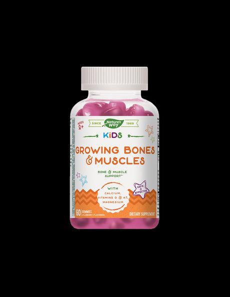 Kids Growing Bones & Muscles, 60 желирани таблетки Nature’s Way - Feel You