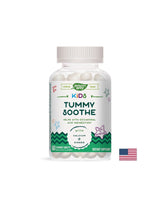 Kids Tummy Soothe /con jengibre y calcio /, 60 tabletas masticables Nature's Way