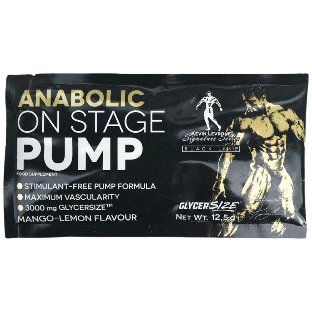 Anabolic On Stage Pump | Stim-Free Pre-Workout Formula - 12.5 grams