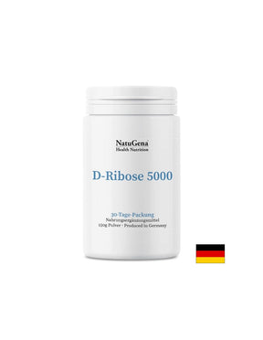 Cellular Health and Energy - D-Ribose 5000, 150 g powder - Nutra Best Europe