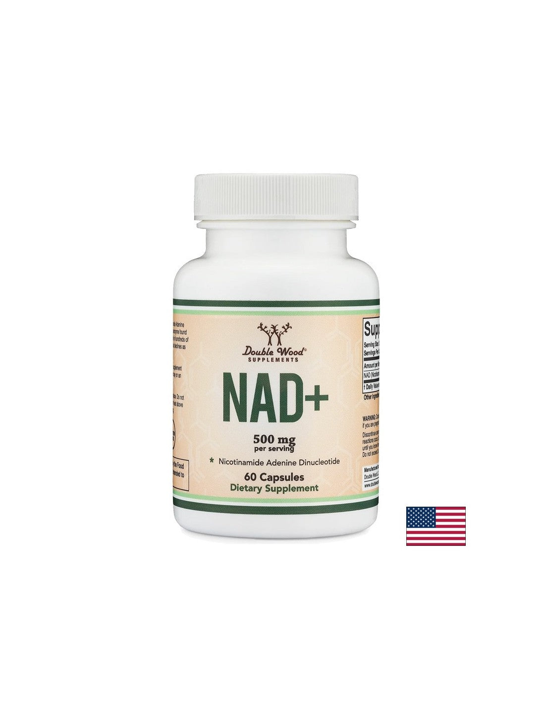 NAD+ 500 mg - 60 kapsułek
