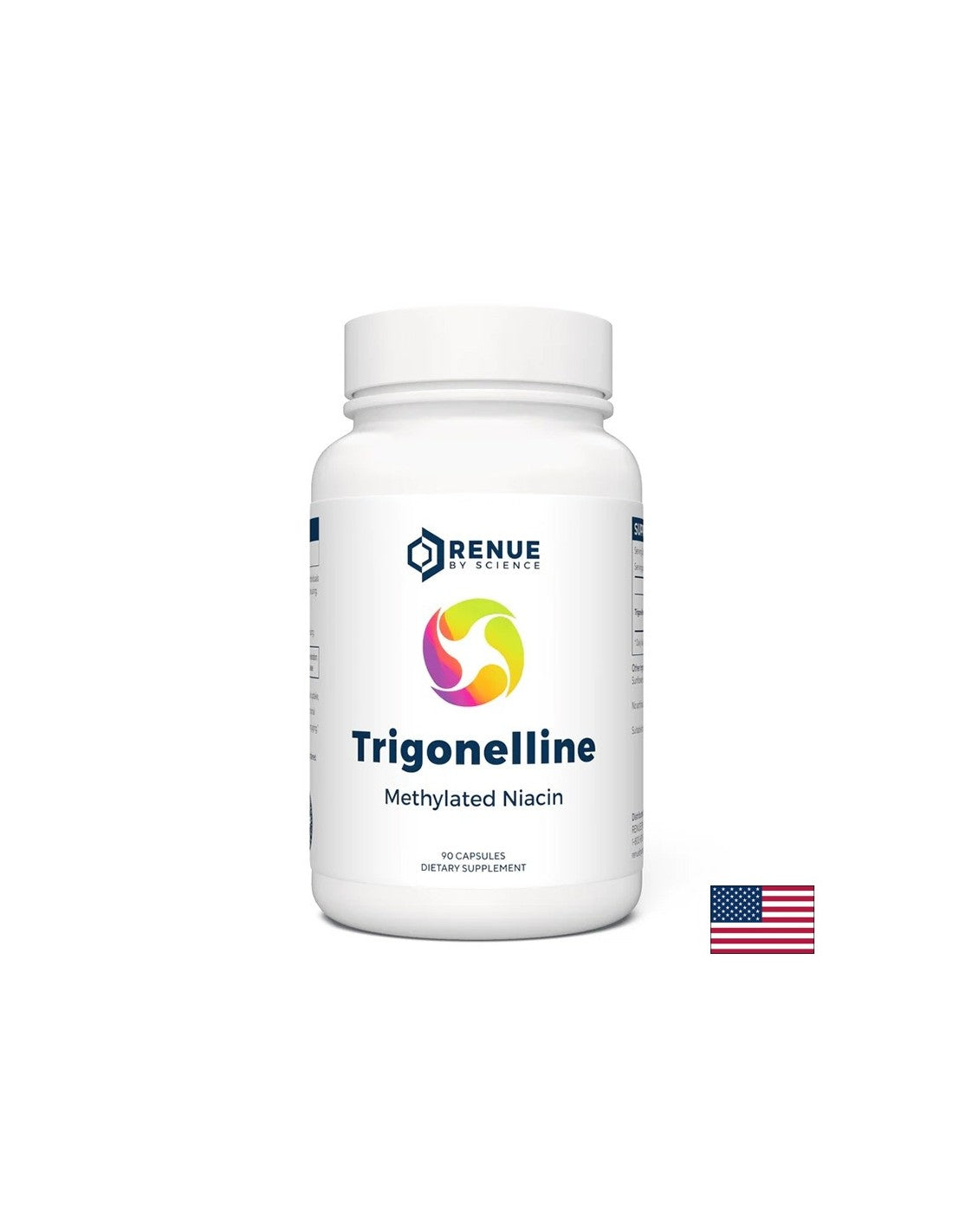 Trigonelline (μεθυλιωμένη νιασίνη) - NAD+ Booster - Cellular Health, 90 κάψουλες για 3 μήνες πρόσληψης