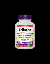 Collagen with Lysine + Vitamin C/ Колаген 500 mg с Лизин и Витамин С х 120 таблетки - Feel You