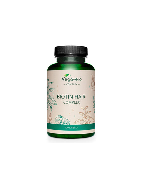 Комплексна грижа за косата - Biotin Hair Complex, 120 капсули - Feel You