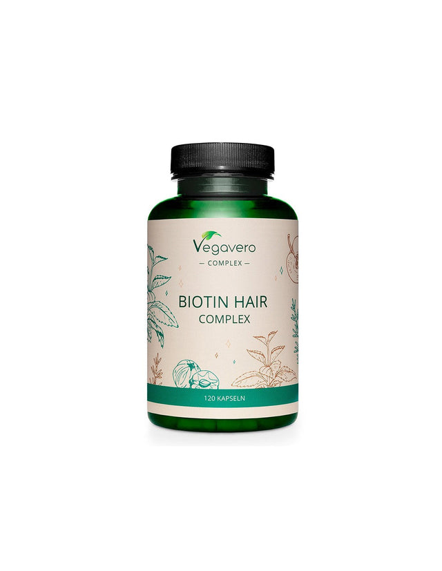 Комплексна грижа за косата - Biotin Hair Complex, 120 капсули - Feel You