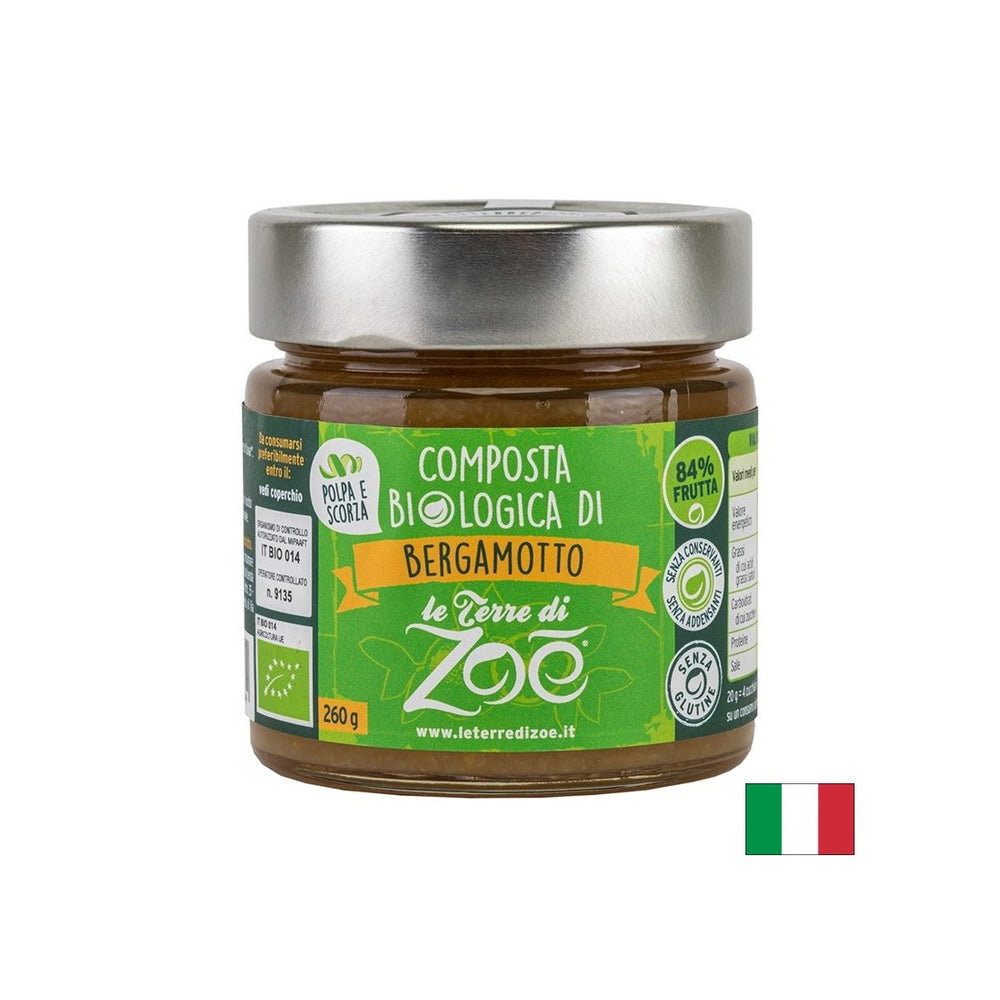 Marmellata bergamot biologica, 260 g