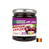 Cherry jam with low sugar and carbohydrate content, 210 g