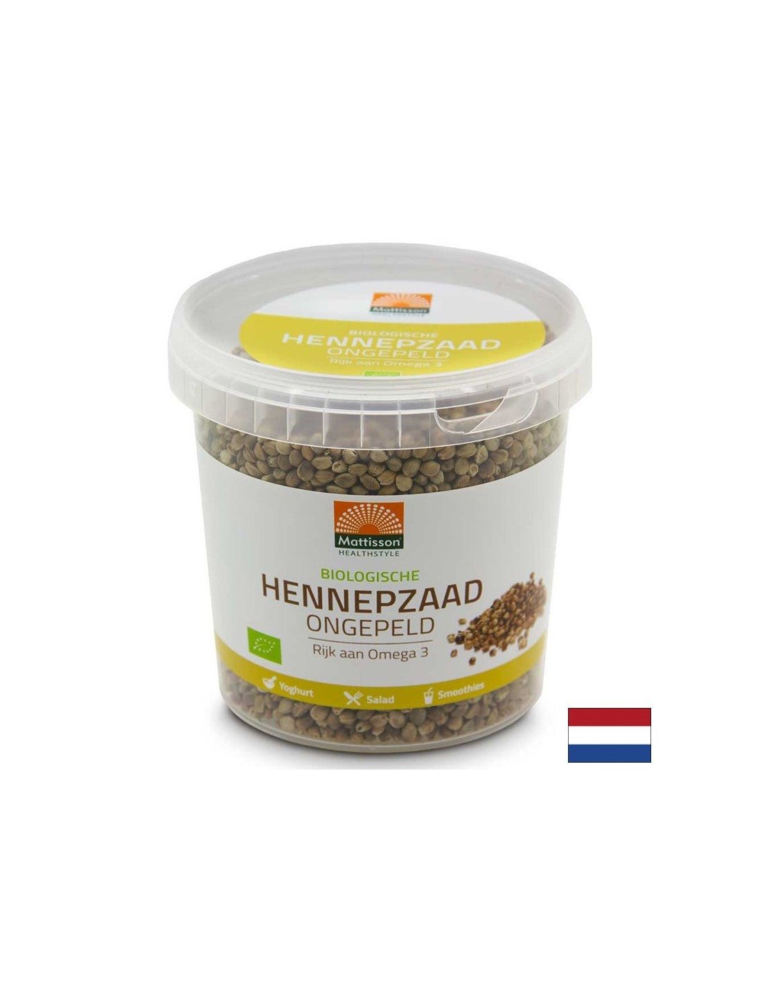 Hemp seed (unpeeled) BIO, 400 g