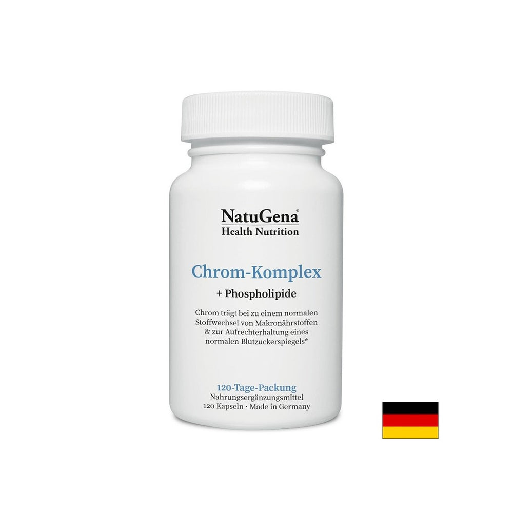 Blood Sugar Control - Chromium Complex (chromium + lecithin), 120 capsules