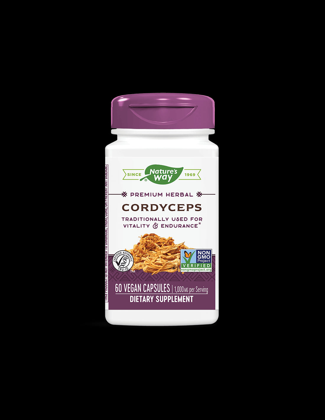 Cordyceps 500 mg - 60 капсули - Feel You