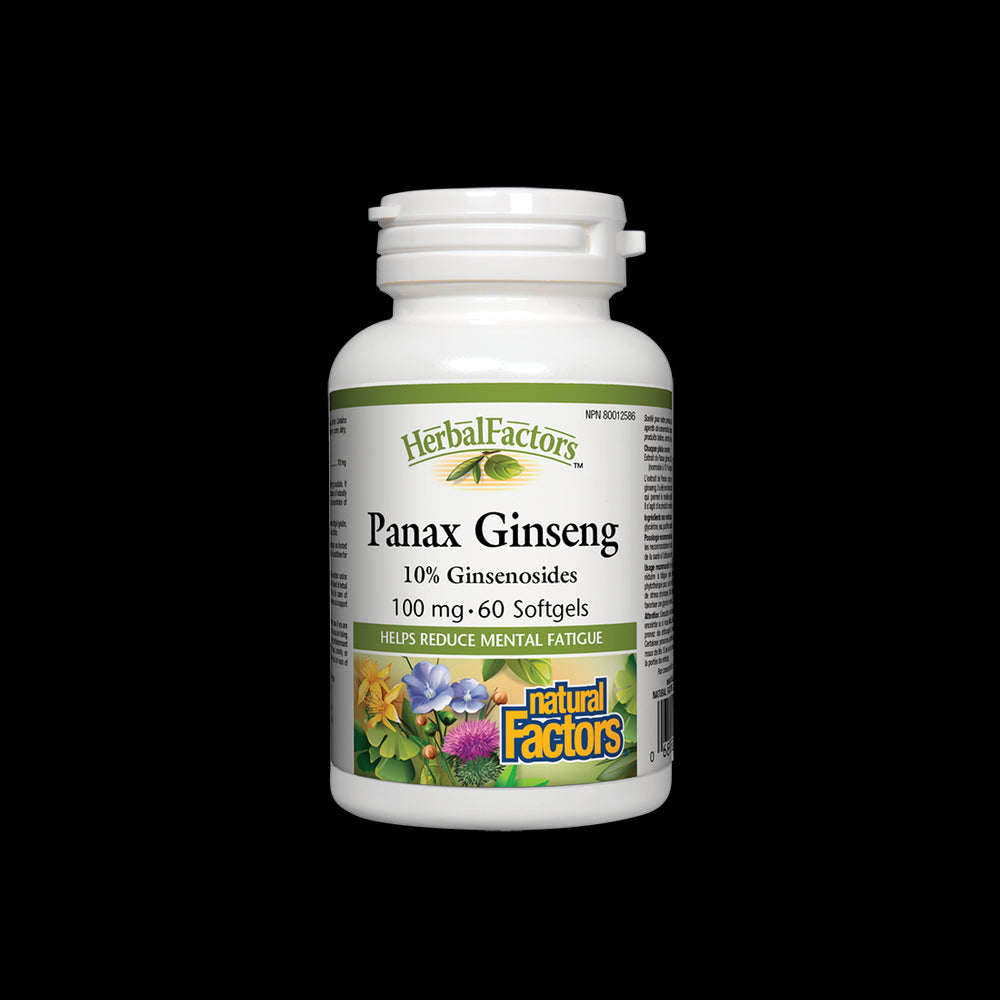 „Panax“ ženšenis 100 mg - 60 gelio kapsulės