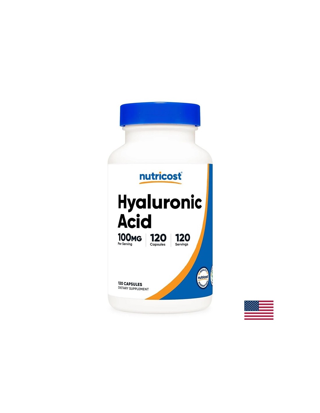 Cheveux et peau - acide hyaluronique, 100 mg x 120 capsules