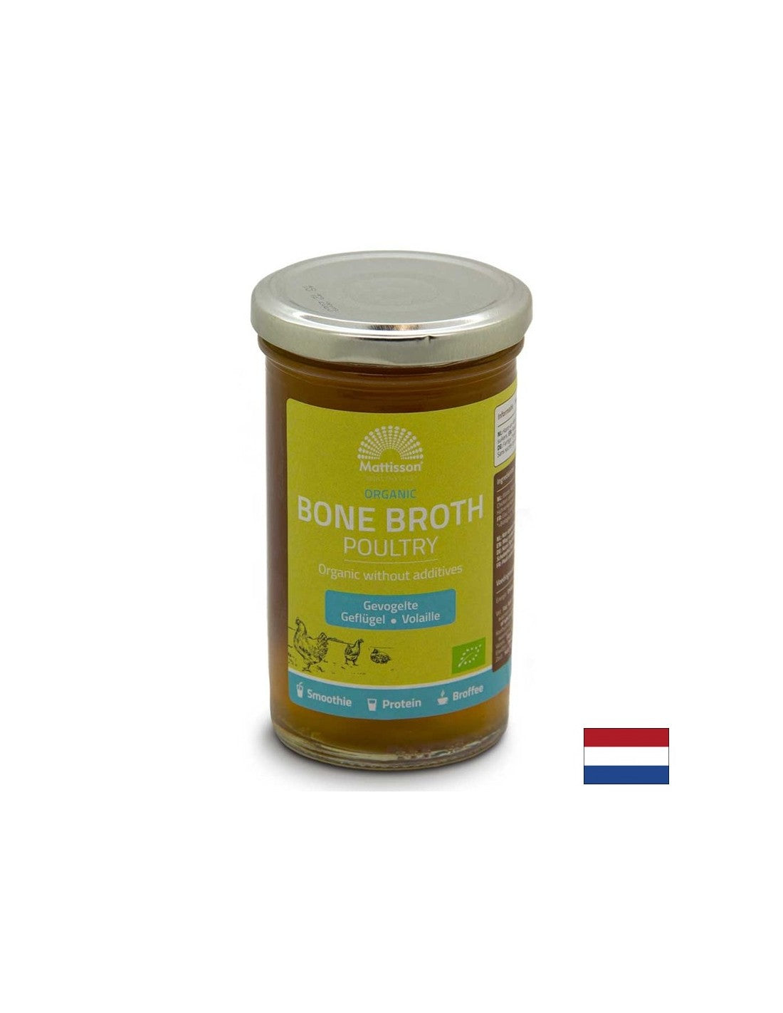 Vývar z drůbežích kostí Bio, 240 ml <tc>Mattisson Healthstyle</tc>