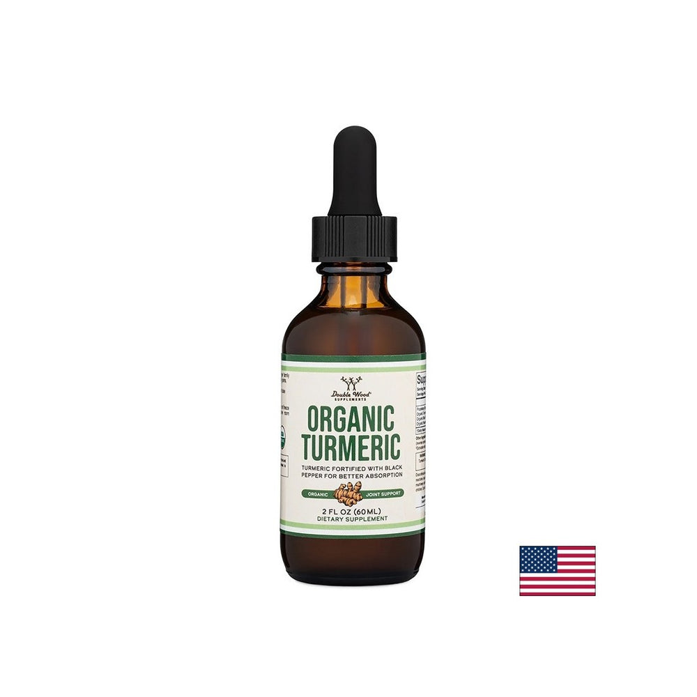 Bones and Joints - Turmeric + Black Pepper, Ginger, Rosemary, Cinnamon and Sage, 60 ml drops