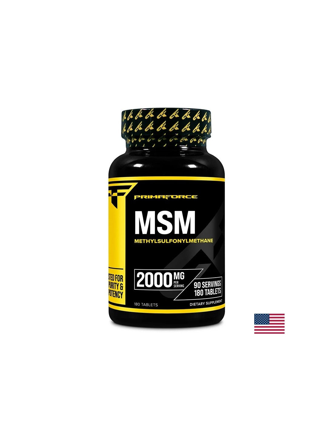 Kości i stawy-MSM (metylowo-sulfonylo-metan), 1000 mg x 180 tabletek