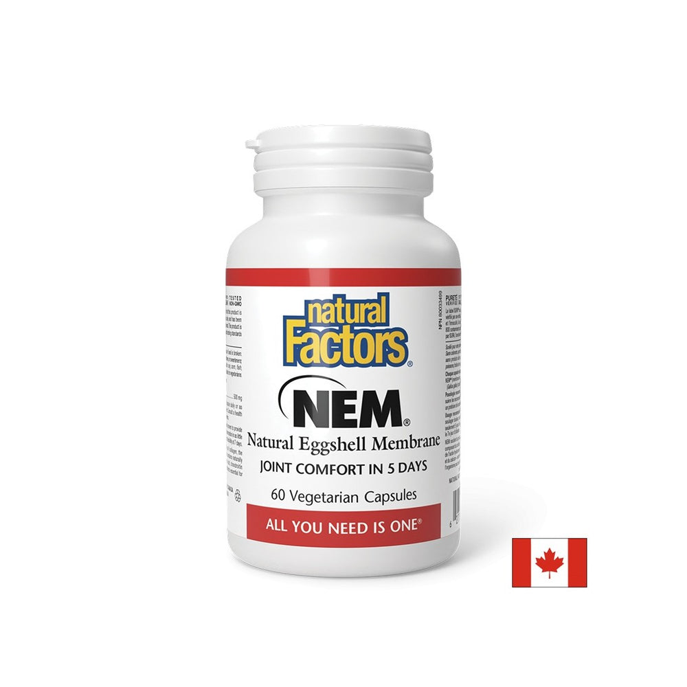 Bones and Joints - NEM Natural Egg Membrane, 500 mg x 60 V capsules