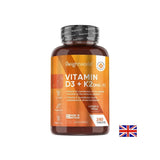 Bone system - Vitamin D3 4000 IU + K2 100 µg, 180 tablets Weight Worl