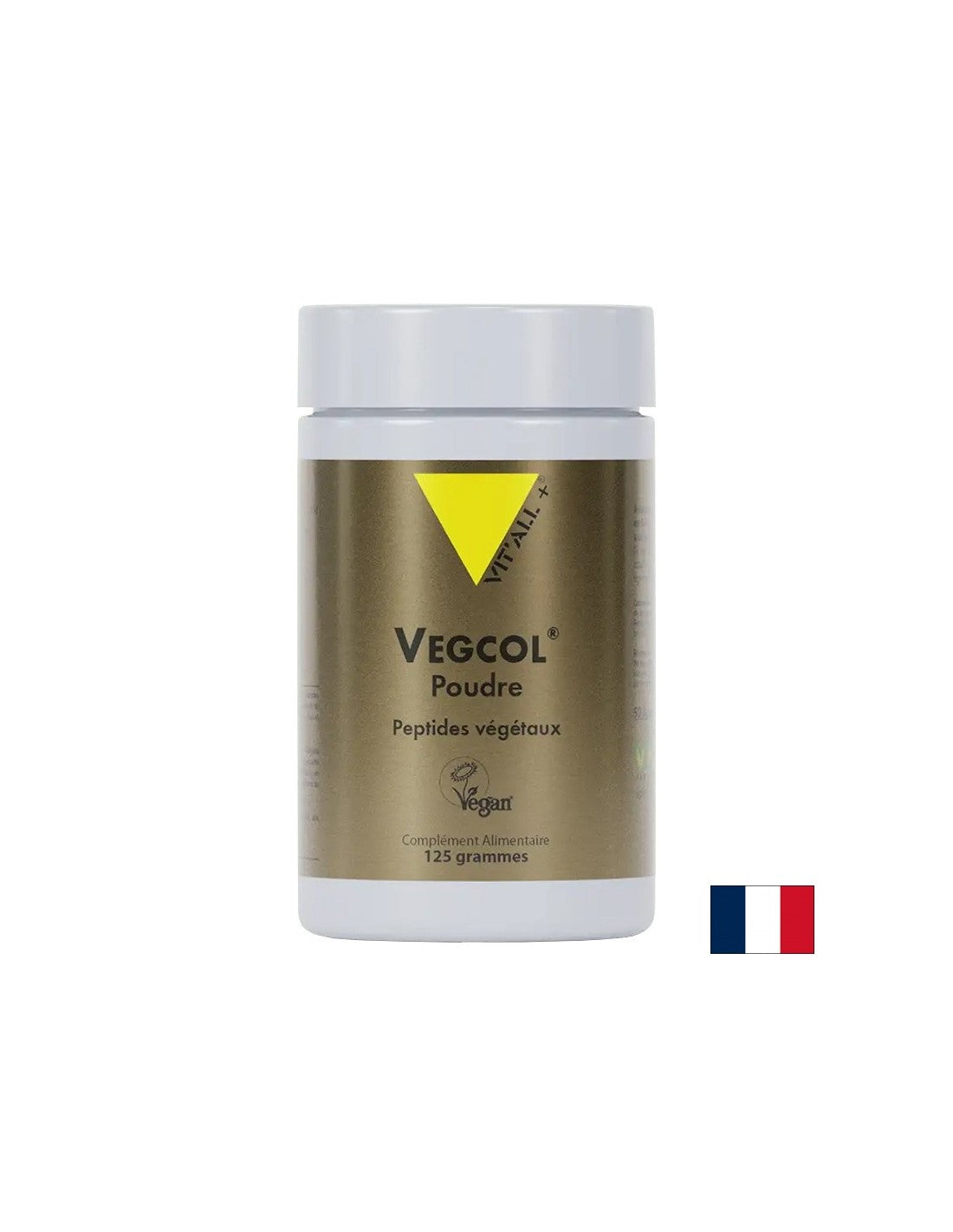 Krásna pokožka - rastlinné peptidy (z brokolice a mrkvy) VEGCOL®, 125 g prášok