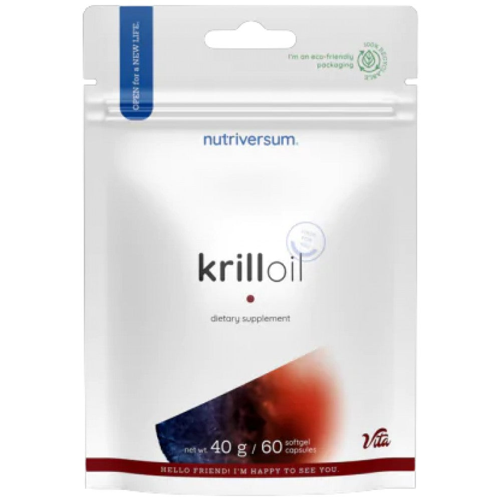 Krill Oil 500 mg - 60 Гел капсули - Feel You