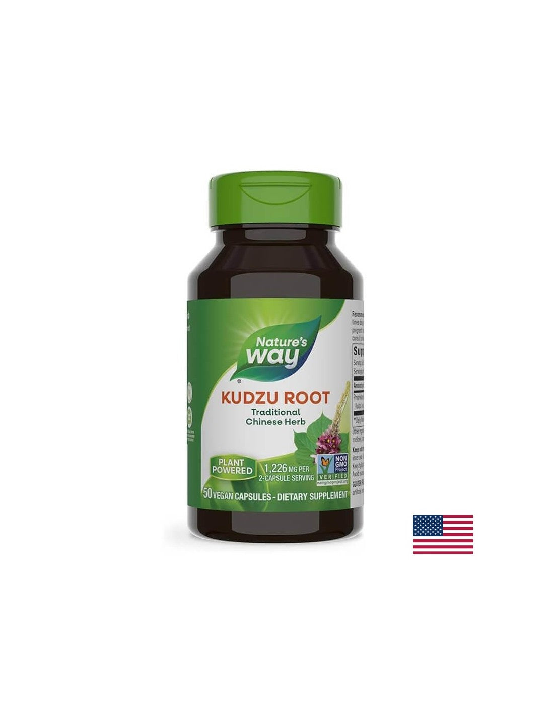 Kudzu Root 610 mg - 50 capsules