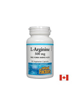 L-Arginine 500 mg - 90 capsules