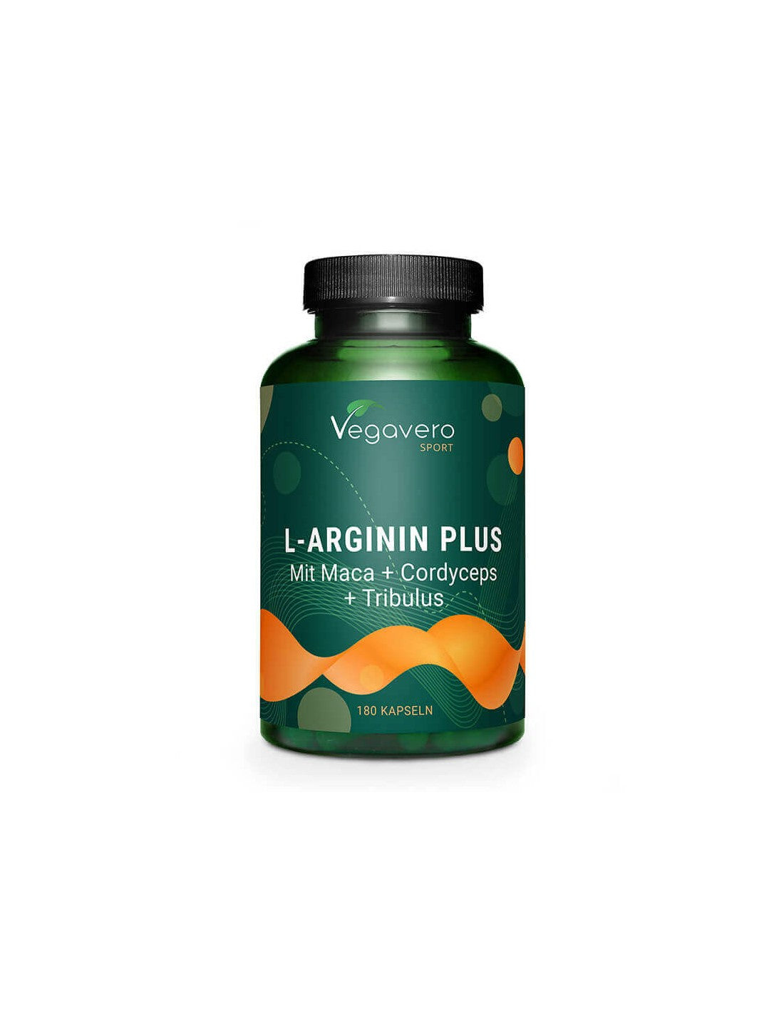 Л-Аргинин Плюс Мака, Кордицепс и Трибулис -  L-Arginin Plus (mit Maca, Cordyceps, Tribulus), 270 капсули Vegavero - Feel You