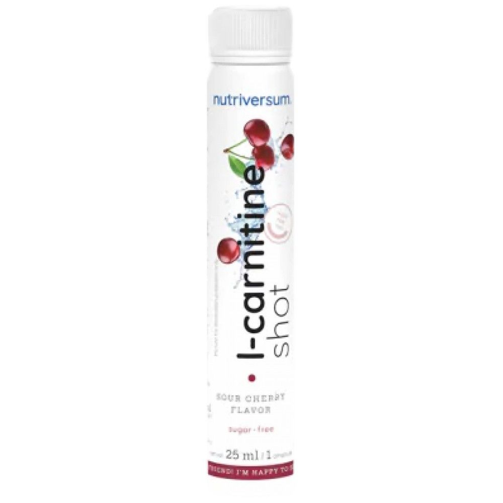 L-karnitino skysčio šūvis 3000 | su chromu - 25 ml