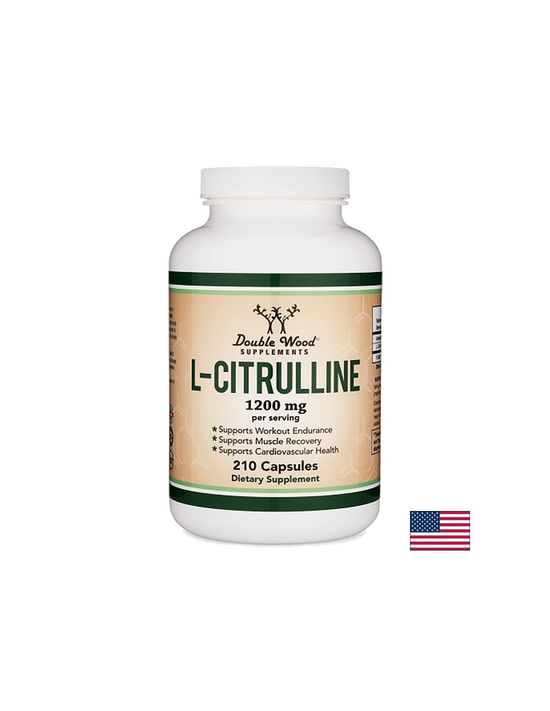 L-citrulline/ L-citrulline, 210 capsules Double Wood