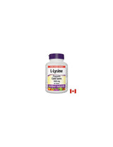 L-Lysine 1000 mg x 60 tabletten <tc>Webber Naturals</tc>