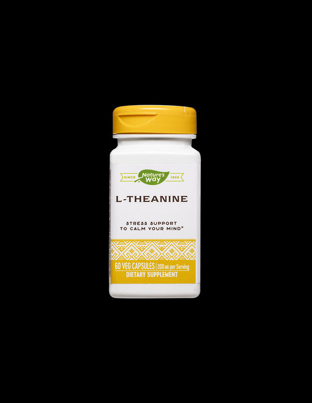 L-Theanine - Л-Теанин, 60 капсули Nature’s Way - Feel You