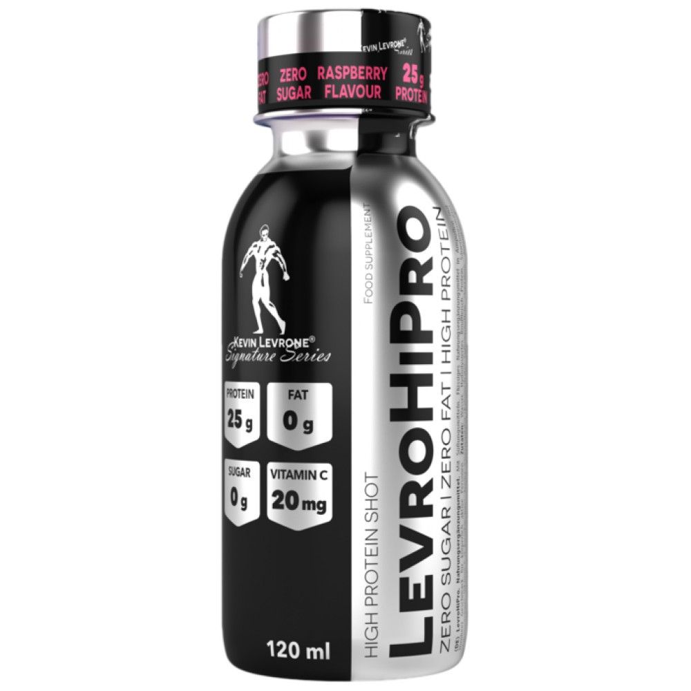 Levrohibro Shot / 25 g of Hydrolyzed Beef Protein with Zero Sugar - 120 ml