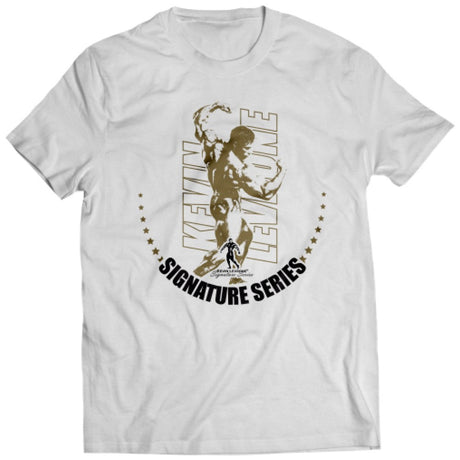 Kevin Levrone T-Shirt | White-Gold - Feel You