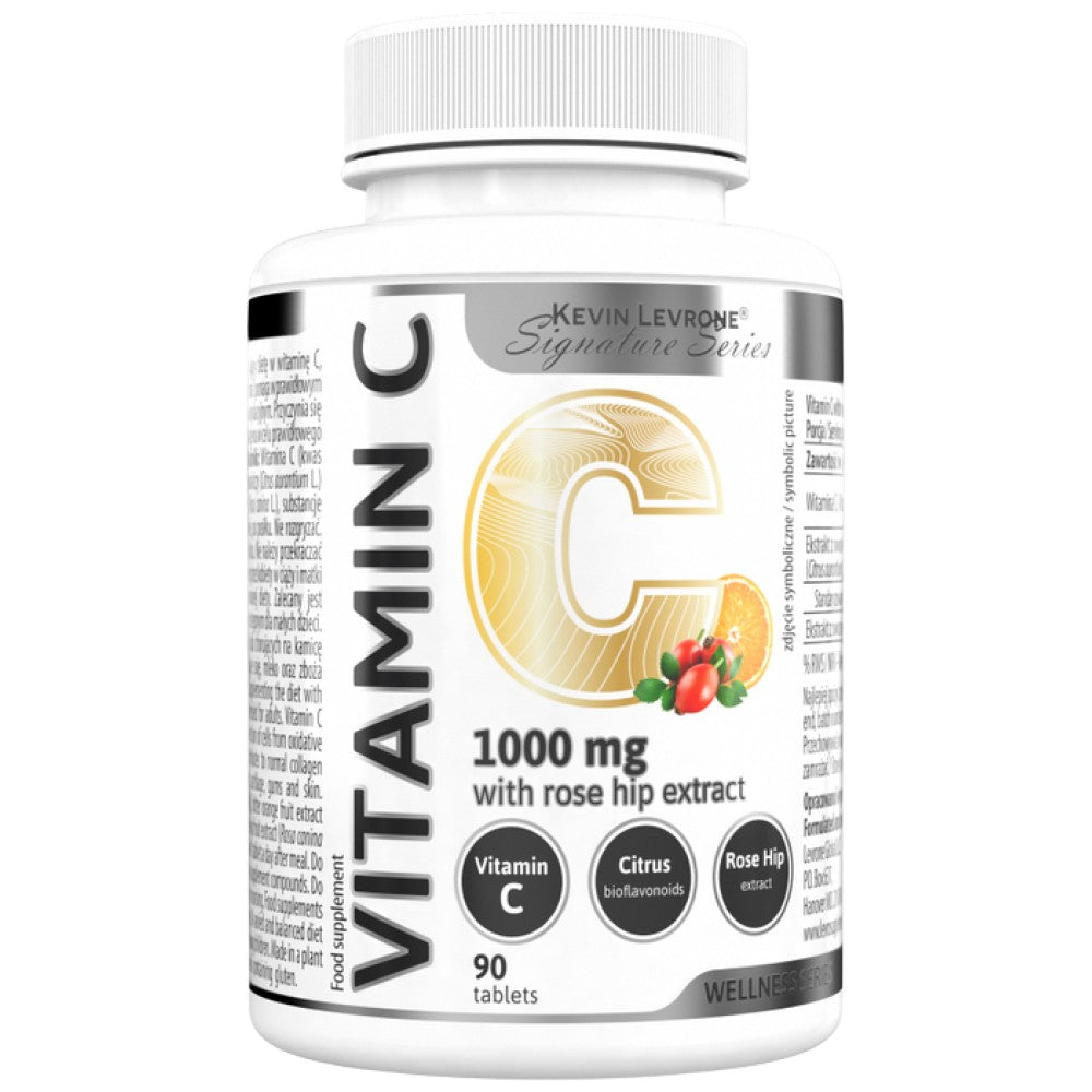 Vitamina C 1000 / com quadris de rosas e laranja amarga - 90 comprimidos