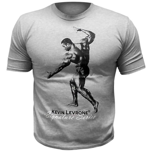 Kevine Levrone T-Shirt / Light Grey - Feel You