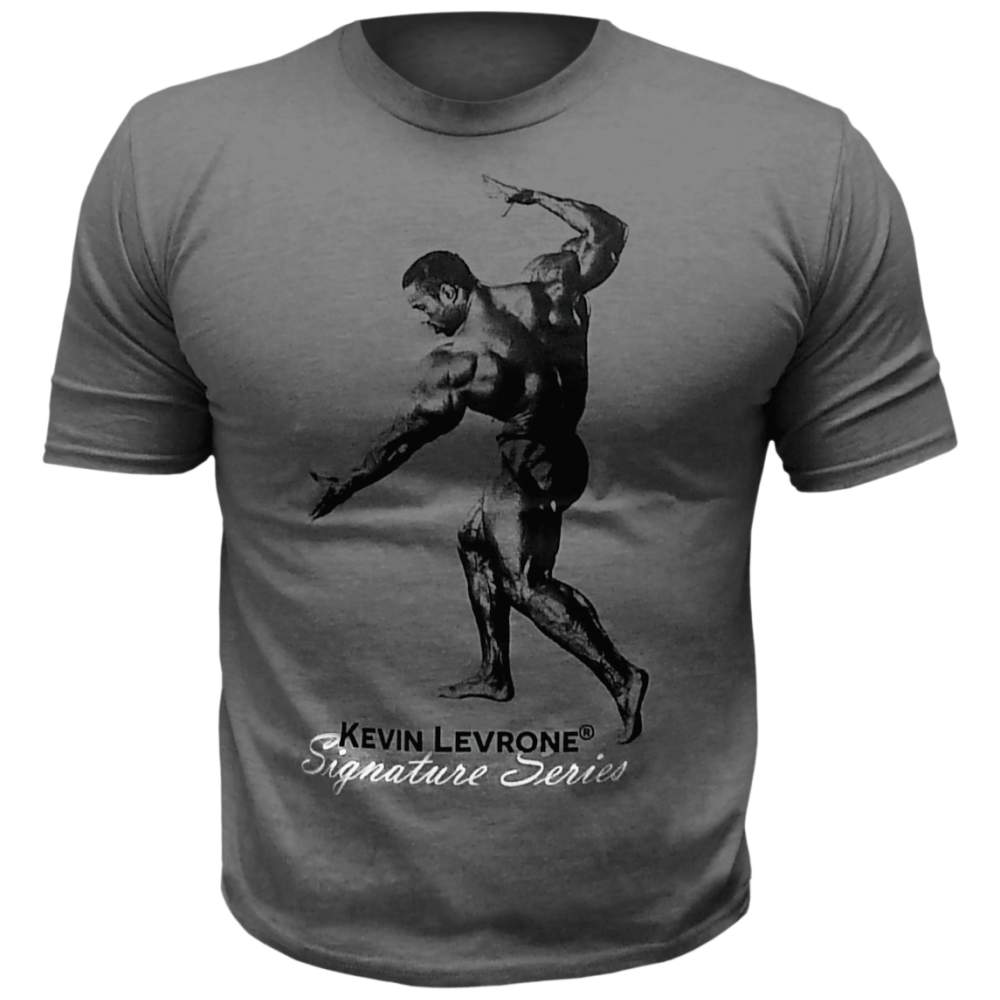 Camiseta Kevine Leuron / cinza escuro