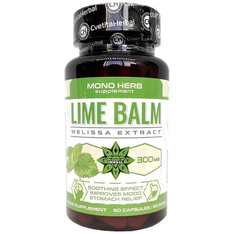 Lime Balm 300 mg - 60 капсули - Feel You