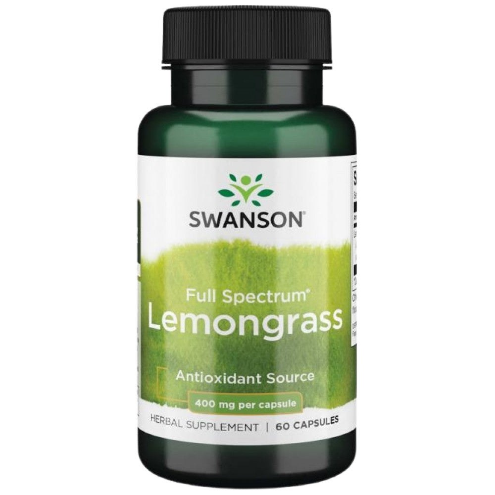 Limongrass de espectro completo - 60 cápsulas